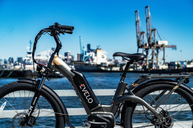 E-bike parked in front of water source. Do E-Bikes have to be insured or registered in New York?